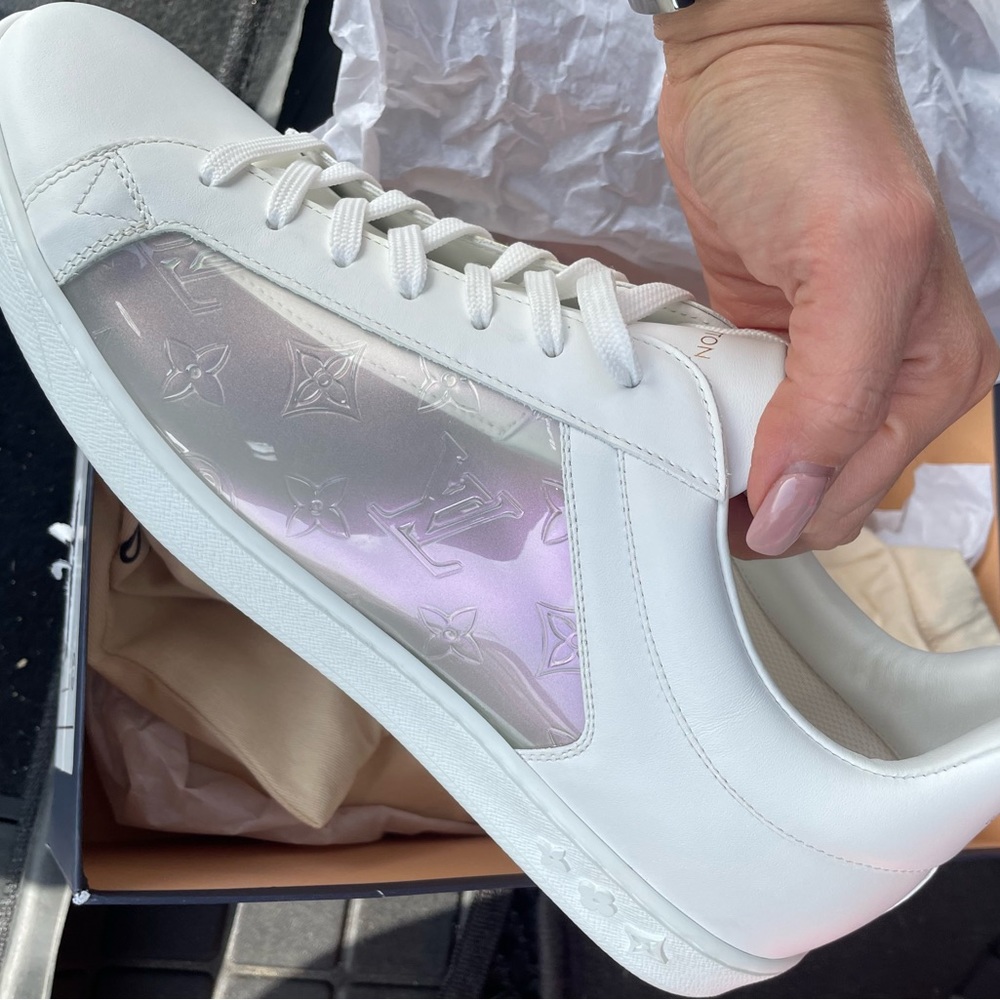 New and Authentic louis vuitton 1a8mak luxembourg sneakers in size 39.5 - Picture 12 of 16